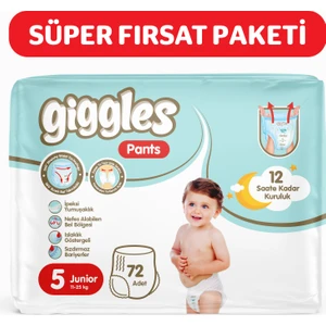 Pants Külotlu Bebek Bezi 5 Numara Junior 72 Adet