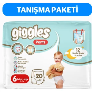 Pants Külotlu Bebek Bezi 6 Numara Xlarge 20 Adet