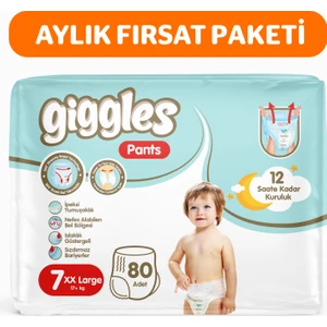 Pants Külotlu Bebek Bezi 7 Numara Xxlarge 80 Adet