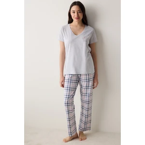 Pamuklu Good News Pantolon Pijama Takımı