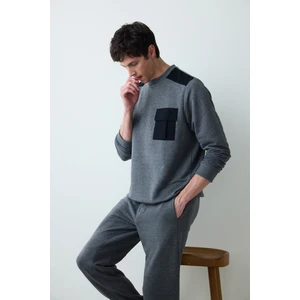Erkek Timeless Antrasit Melanj Sweatshirt