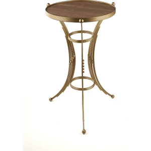 Fas Sehpa Eskitme Ceviz Ahşap