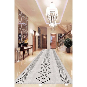 Vizon Kaymaz Moroccan Kesme Rulo Özel Ölçülü Yolluk AR314