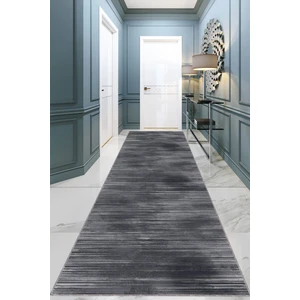 Antrasit Kaymaz Sade Kesme Rulo Özel Ölçülü Yolluk AR1431