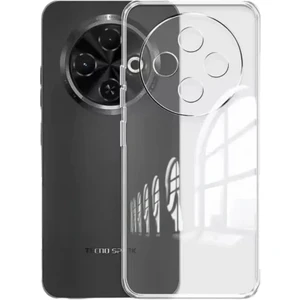 Tecno Spark 30C Uyumlu Kılıf A+ Şeffaf Lüx Süper Yumuşak 0.3mm Ince Süper Silikon