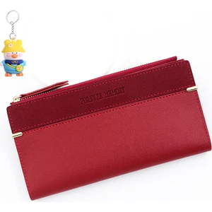 Runxi Life Hall Moda Buzlu Deri Kadın Uzun Cüzdan Büyük Kapasiteli Kart Tutucu Bozuk Para Cüzdanı El Çanta Fermuarlı Kadın Cüzdanı (Yurt Dışından)