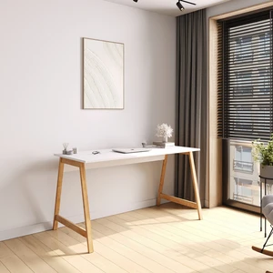 Denge Çalışma Masası 140  cm  Beyaz Meşe