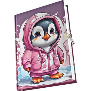 Kilitli Hatıra Günlük Anı Hediye Defteri Bambus Seri