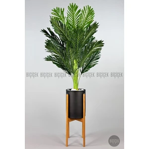 150 cm Areka Ağacı Ayaklı Metal Saksıda