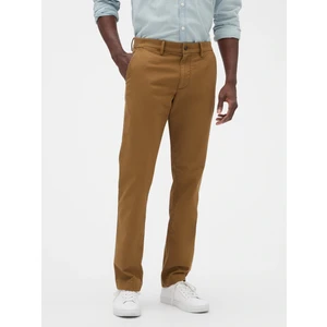 Erkek Kahverengi Slim Fit Gap Flex Khaki Pantolon