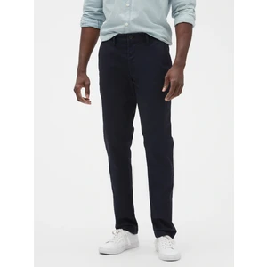 Erkek Koyu Lacivert Slim Fit Gap Flex Khaki Pantolon