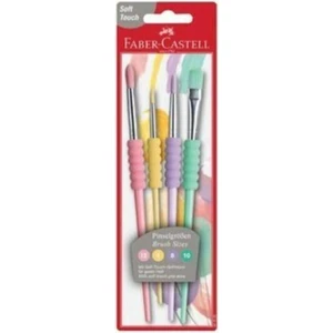 Soft Touch Fırça Seti Pastel Renkler 4'lü