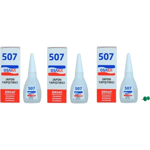 Japon Süper Yapıştırıcı 17GR  3 Adet Set