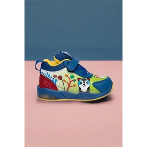 Zıpy Unisex Çocuk Bebek Işıklı Rahat Kaymaz Taban Spor Ayakkabı