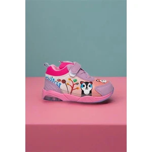 Zıpy Unisex Çocuk Bebek Işıklı Rahat Kaymaz Taban Spor Ayakkabı