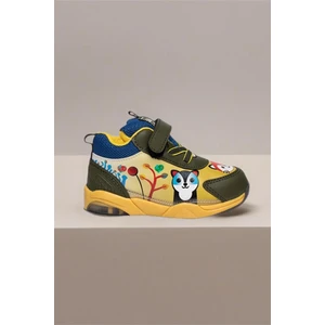 Zıpy Unisex Çocuk Bebek Işıklı Rahat Kaymaz Taban Spor Ayakkabı