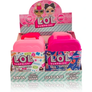 Sürpriz Hediyeli Sakız Dolgulu Şekerli Bavul 6'lı