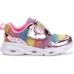 Kita Kız Çocuk Simli Işıklı Hafif Günlük Spor Ayakkabı 346.23Y.181