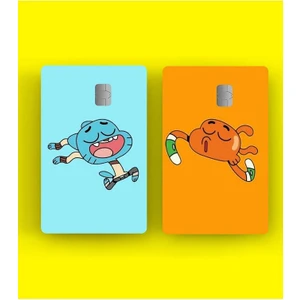 2'li Gumball Kredi Kartı Sticker Kaplama