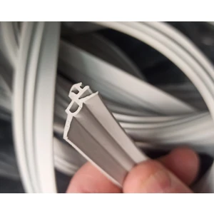 Htm Yapı Kalite - Orjinal Pimapen Pvc Kapı Pencere Fitili Contası 10 Metre Gri Uzunluk Kaucuk