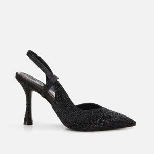 01AYH307490A100 Siyah Kadın Taşlı Stiletto