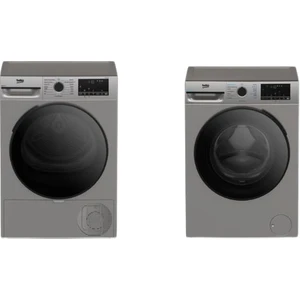 Cmx 10120 S Gri Çamaşır Makinesi + Kmx 1000 S Gri Kurutma Makinesi