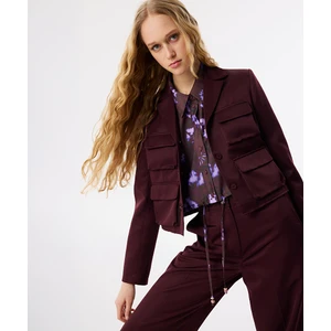 Karma Cepli Crop Ceket TS1250005065035