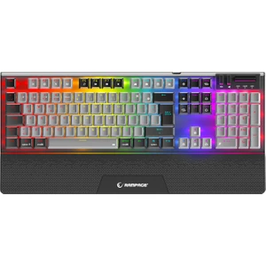 Carbon Pro Gri/siyah Wireless Outemu Red Swich Q Gaming Oyuncu Klavye Bilek Destekli Red Switch Rgb