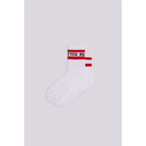 Tyess Basic Bg Store Kız Çocuk Beyaz Çorap