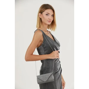 Efnan Store Abiye Bayan Çanta Antrasit AB0103