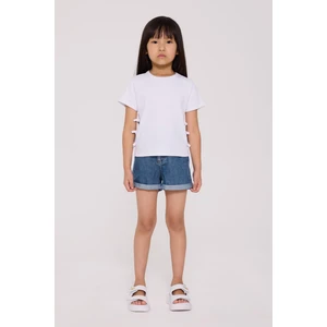 Tyess Basic Bg Store Kız Çocuk Beyaz Tshirt