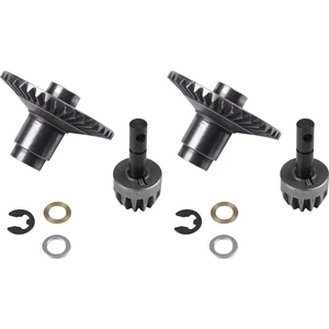 2x 13T 38T Metal Taç Dişli Motor Diferansiyel Ana Kombo Ön Arka Aks Axıal SCX10 Off-Road Rc Kamyon Araba (Yurt Dışından)