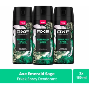 Premium Collection Erkek Sprey Deodorant Emerald Sage 150 ml X3