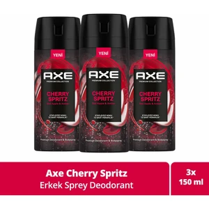 Premium Collection Erkek Sprey Deodorant Cherry Spritz 150 ml X3