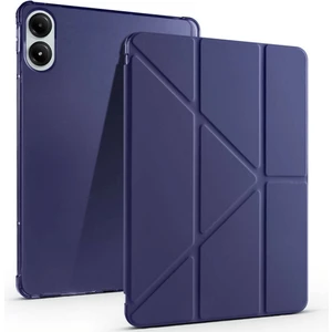 Redmi Pad Pro 12.1 Xiaomi Uyumlu Tablet Kılıf Kalem Bölmeli Uyku Modlu Standlı Trifolding Kılıf