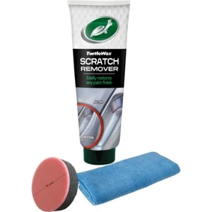 Turtle Wax İnce Çizik Giderici Pasta 100 ml + Uygulama Süngeri + Mikrofiber Bez