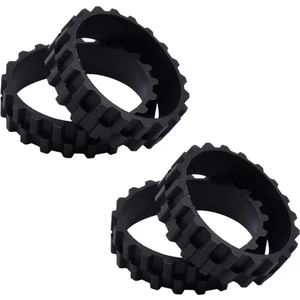 Xiaomi Mijia 1c/2c/3c S5 Serisi/t6/t7 Robot Süpürge Tekerlekleri Için 4 Adet Tekerlek Lastiği Kaplaması Kaymaz Yedek Parçalar (Yurt Dışından)