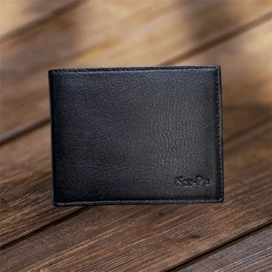 %100 Hakiki Deri Siyah Büyük Boy Para Cüzdanı