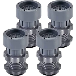 Ayarlanabilir Yükseklik Çamaşır Makinesi Desteği, Titreşim Önleyici Çamaşır Makinesi Ayak Pedi, Çamaşır Makinesi Lastik Ayak Pedi 4 Adet (Yurt Dışından)