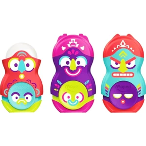 Loopy Fancy Tek Bıçaklı Silgili Kalemtıraş (049131) 3 Adet