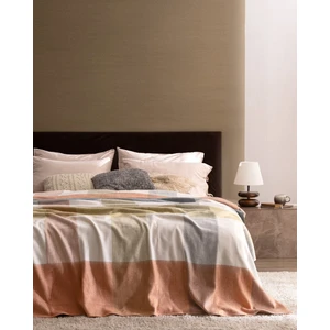 Madame Coco Blacy Çift Kişilik Battaniye - Camel