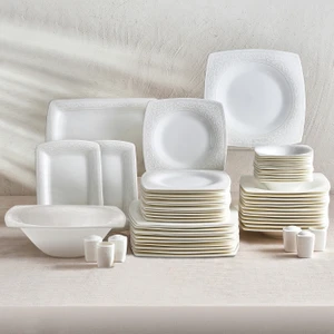 Fine Pearl Roma 58 Parça 12 Kişilik Yemek Takımı