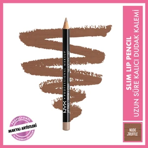 NYX Professional Makeup Nude Tonlu Dudak Kalemi - Slim Lip Pencil Nude Truffle