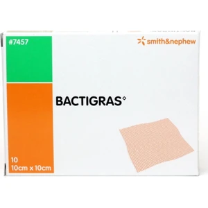 Smith & Nephew Bactigras Antiseptik Parafinli Sargı Örtüsü 10 x 10 cm 10 Adet