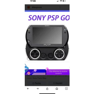Psp Go ( Teşhirürünü ) İÇERİSİNDE  5O 60 OYUN YÜKLÜ