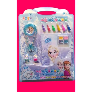 Çocuk Seti ( Yüzük+Tırnak+Bileklik+Tırnak Stikırı+ Kristaller+Kabartmalı Tırnak Süsleri+Magnet