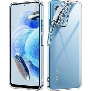 REDMİ NOTE 12 PRO 5G Kılıf Şeffaf Kamera Korumalı Renksiz Esnek Silikon Kapak Kılıf