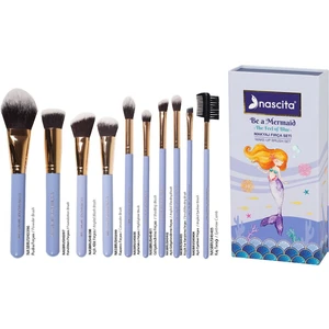 Deniz Kızı Makyaj Fırça Seti 10'Lu - 165R