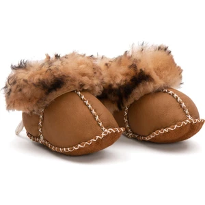 Hakiki Kürklü Bebek Patiği 141113