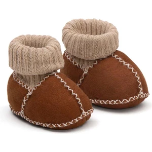 Hakiki Kürklü Bebek Patiği 141204